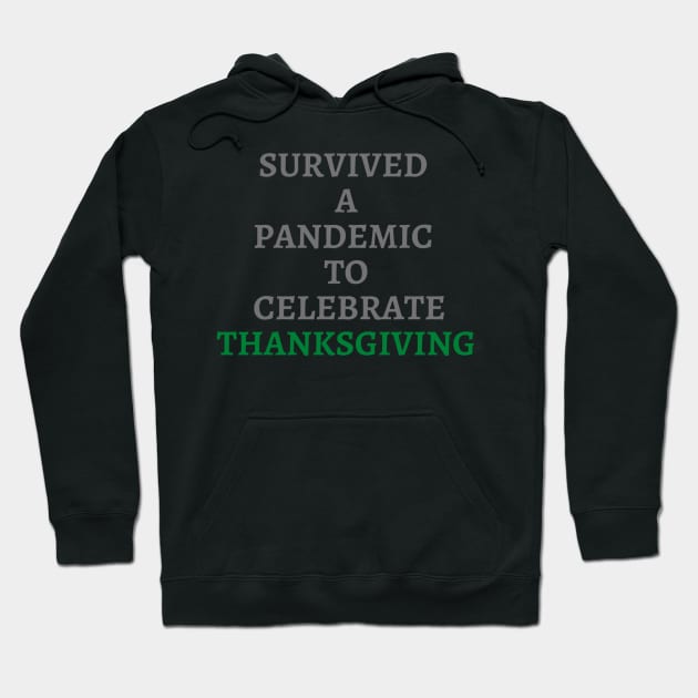 Survived to Celebrate Thanksgiving Hoodie by Aversome